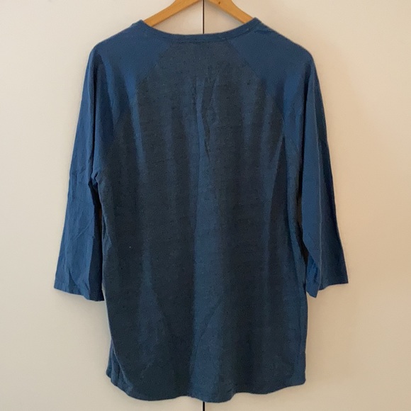 O’Neill Blue 3/4 Sleeve Tee - Medium - Picture 4 of 4
